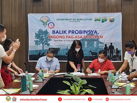 DavNor andam sa ‘Balik Probinsya’ program.